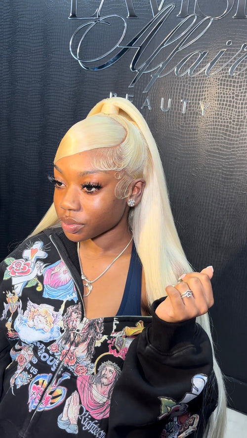 613 SILKY STRAIGHT HD WIGS