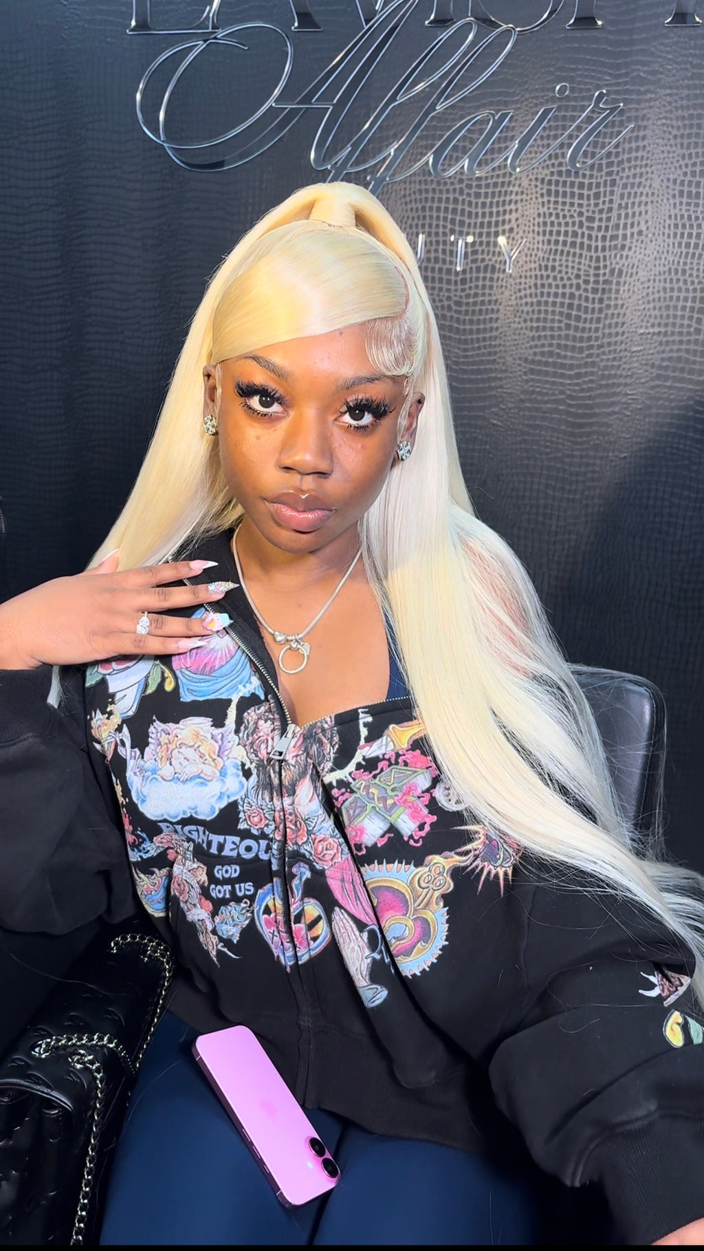613 SILKY STRAIGHT HD WIGS