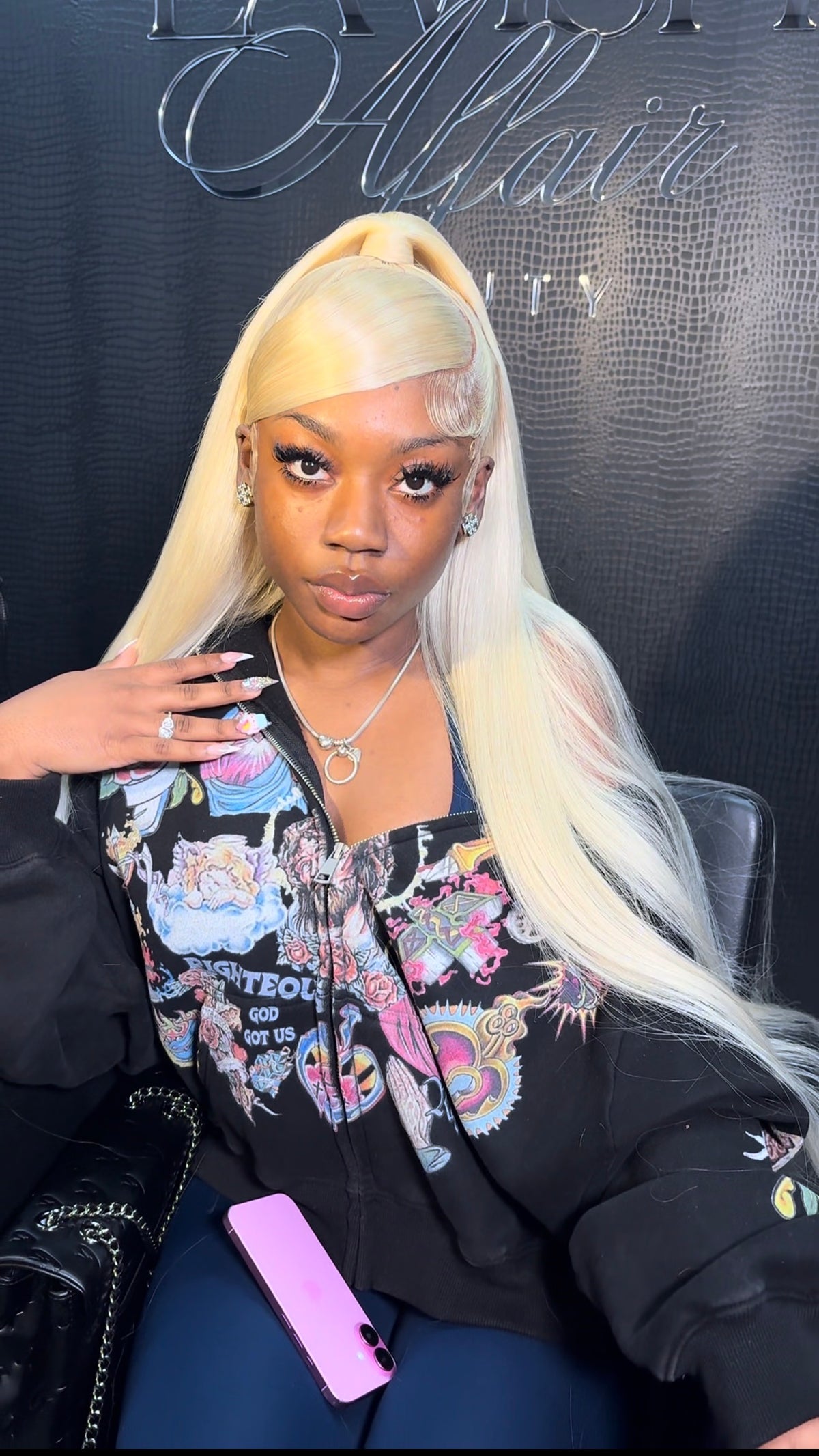 613 SILKY STRAIGHT HD WIGS